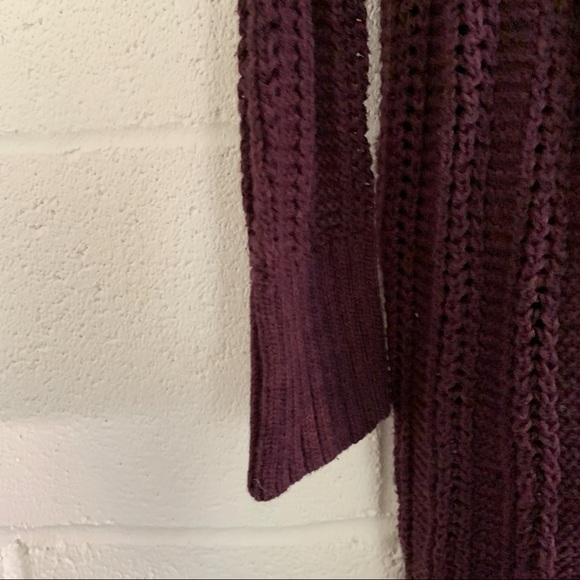 American Eagle Outfitters purple knit cardigan - Picture 6 of 6